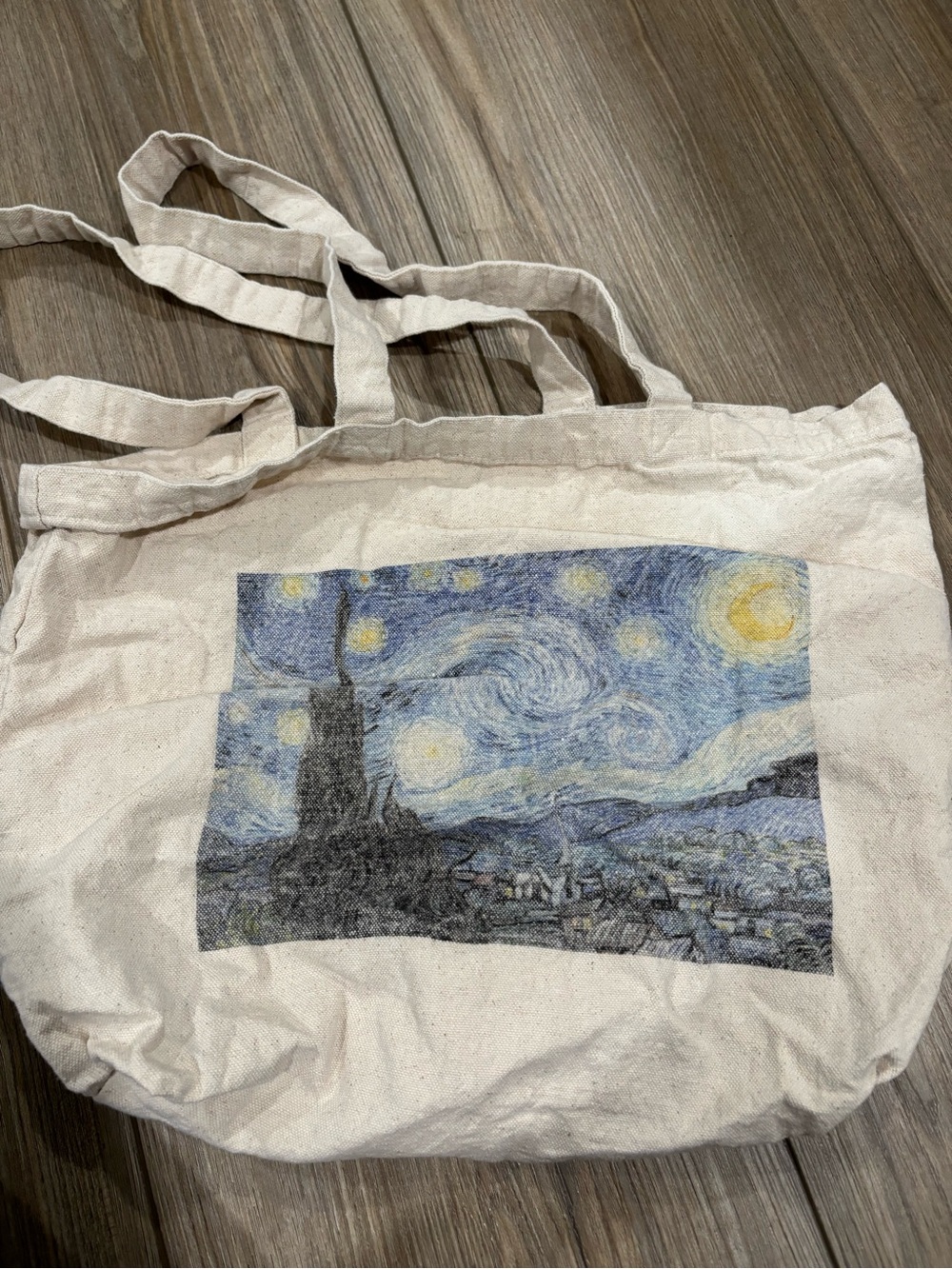 Starry Night Themed Tote
